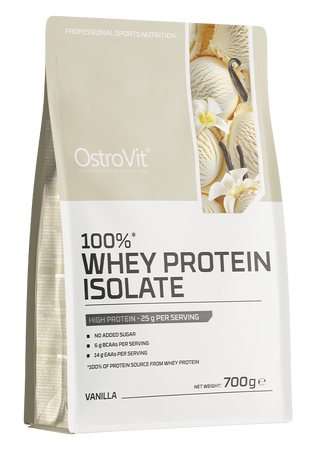 100% Whey Isolate 700 g vanillia