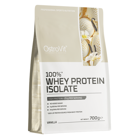 100% Whey Isolate 700 g vanillia