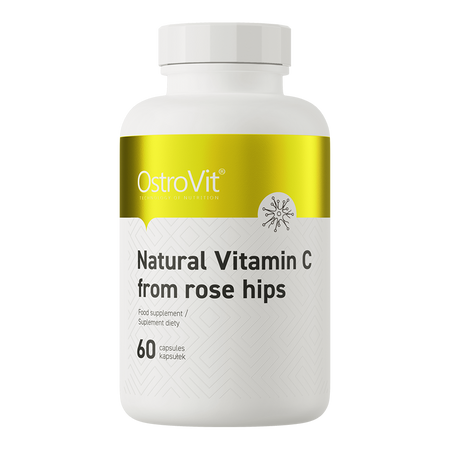 Natural Vitamin C from Rose Hips 60 capsules